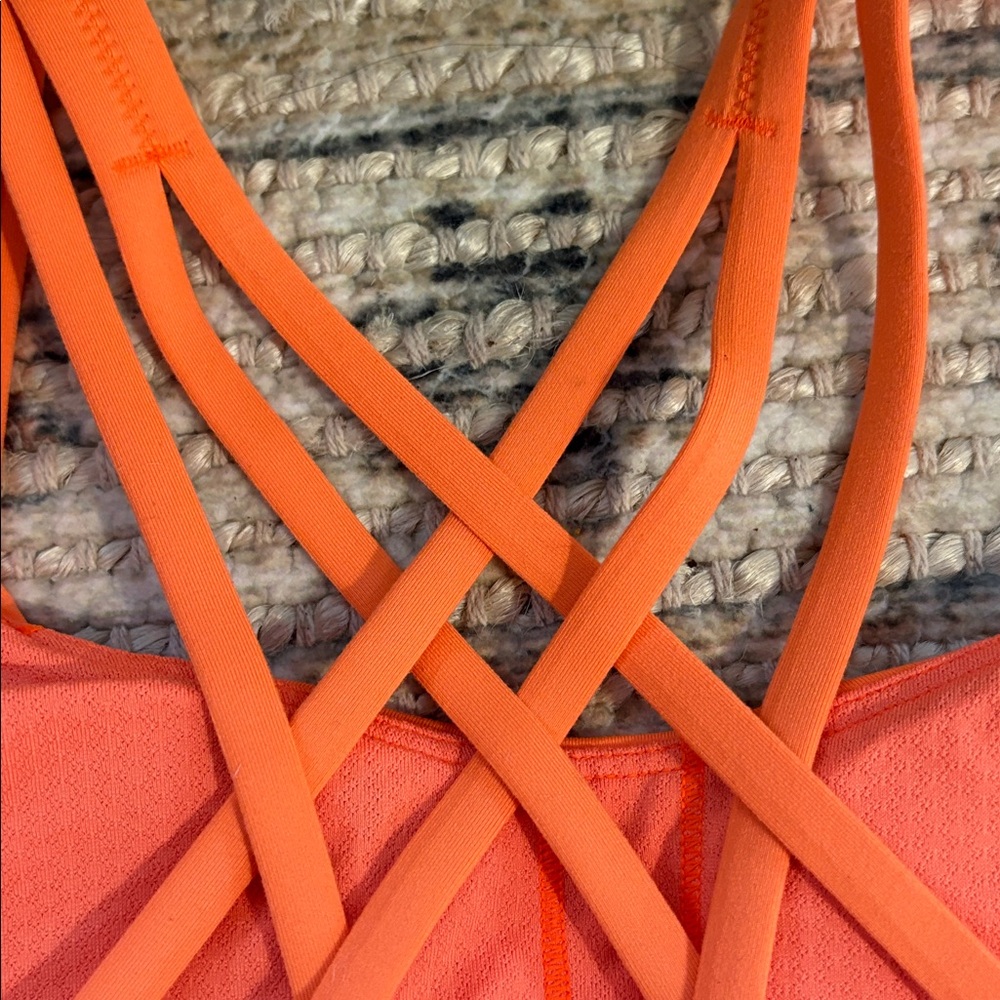 .✦ ݁˖Flash Sale.✦ ݁˖ lululemon free to be serene bra *c/d cup highlight orange - Picture 6 of 7
